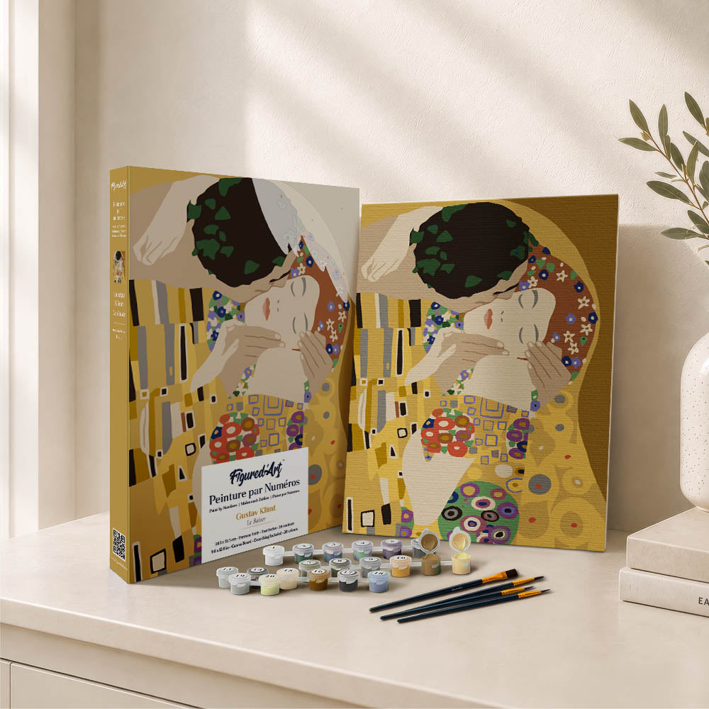 Paint by Numbers Gift Box - The Kiss
Gustav Klimt
