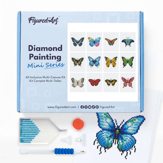 Gem Painting kit - Butterflies 3 series FiguredArt