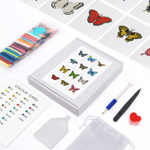 Gem Painting kit - Butterflies 3 series