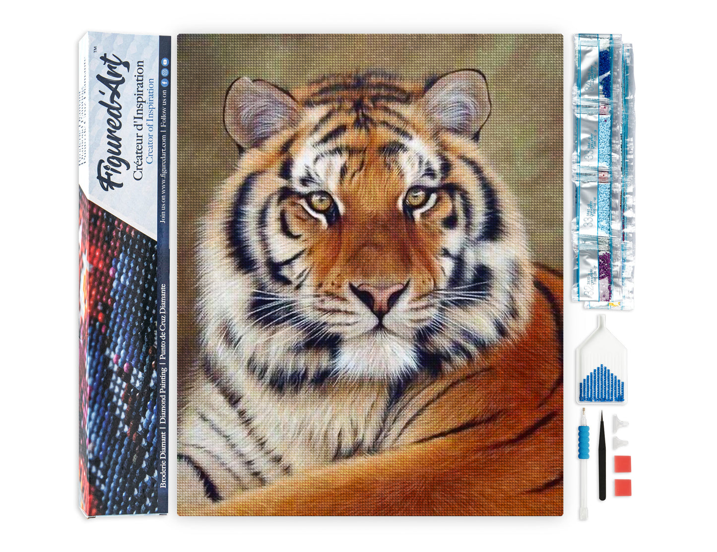 Diamond Painting - Tiger Eye