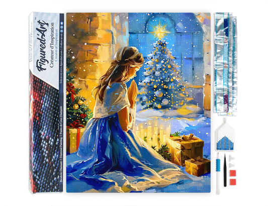 Diamond Painting - Christmas Eve Prayer