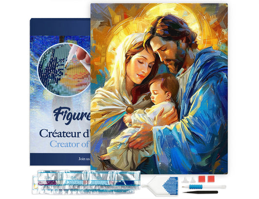Diamond Painting Framed - Holy Family