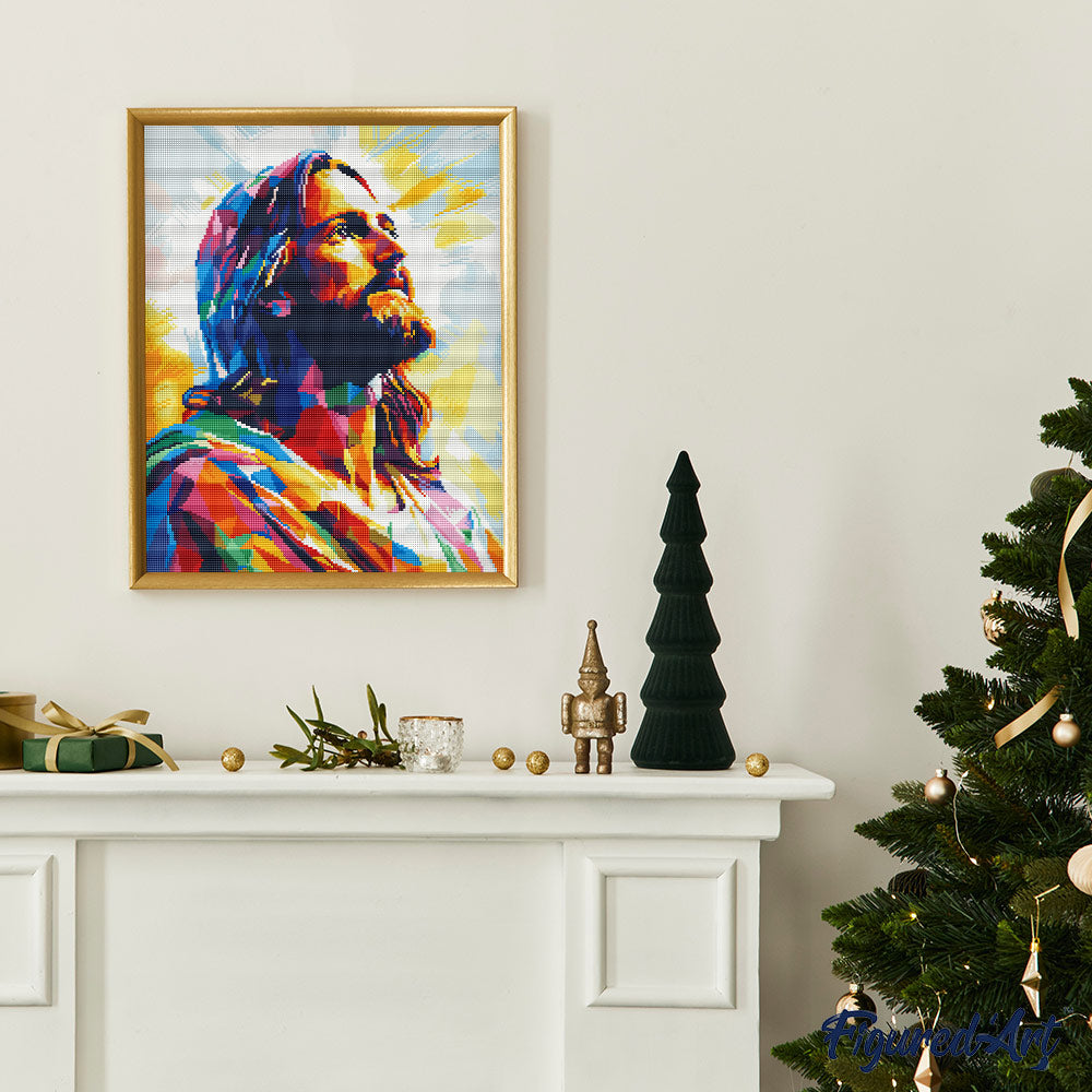 Diamond Painting Framed - Jesus' Radiant Glory