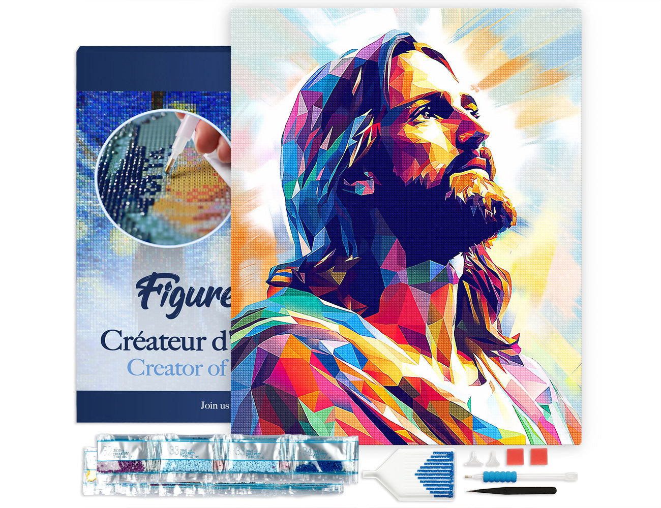 Diamond Painting Framed - Jesus' Radiant Glory