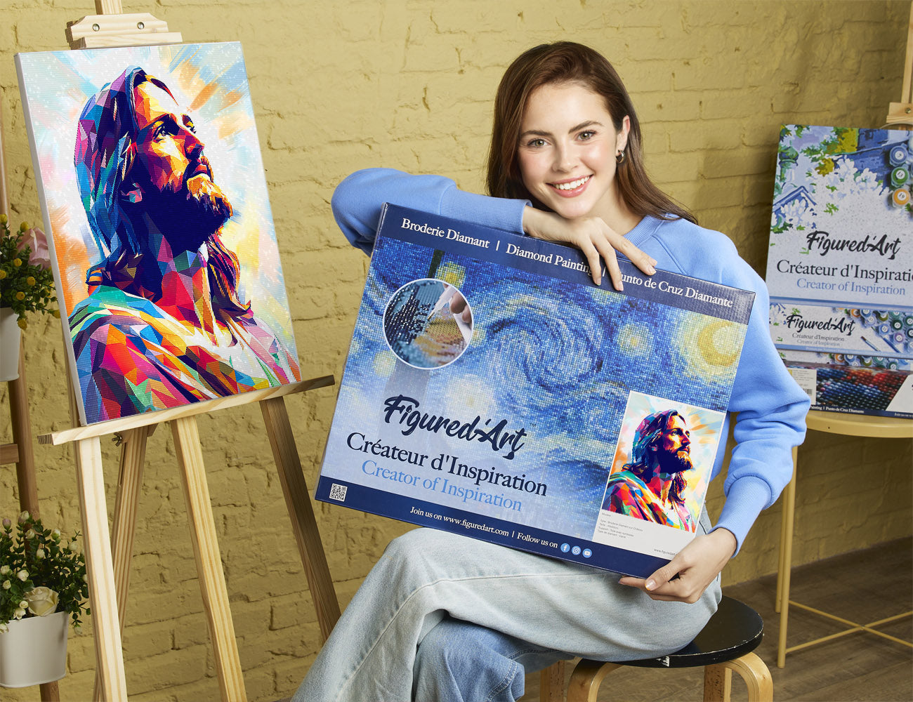 Diamond Painting Framed - Jesus' Radiant Glory