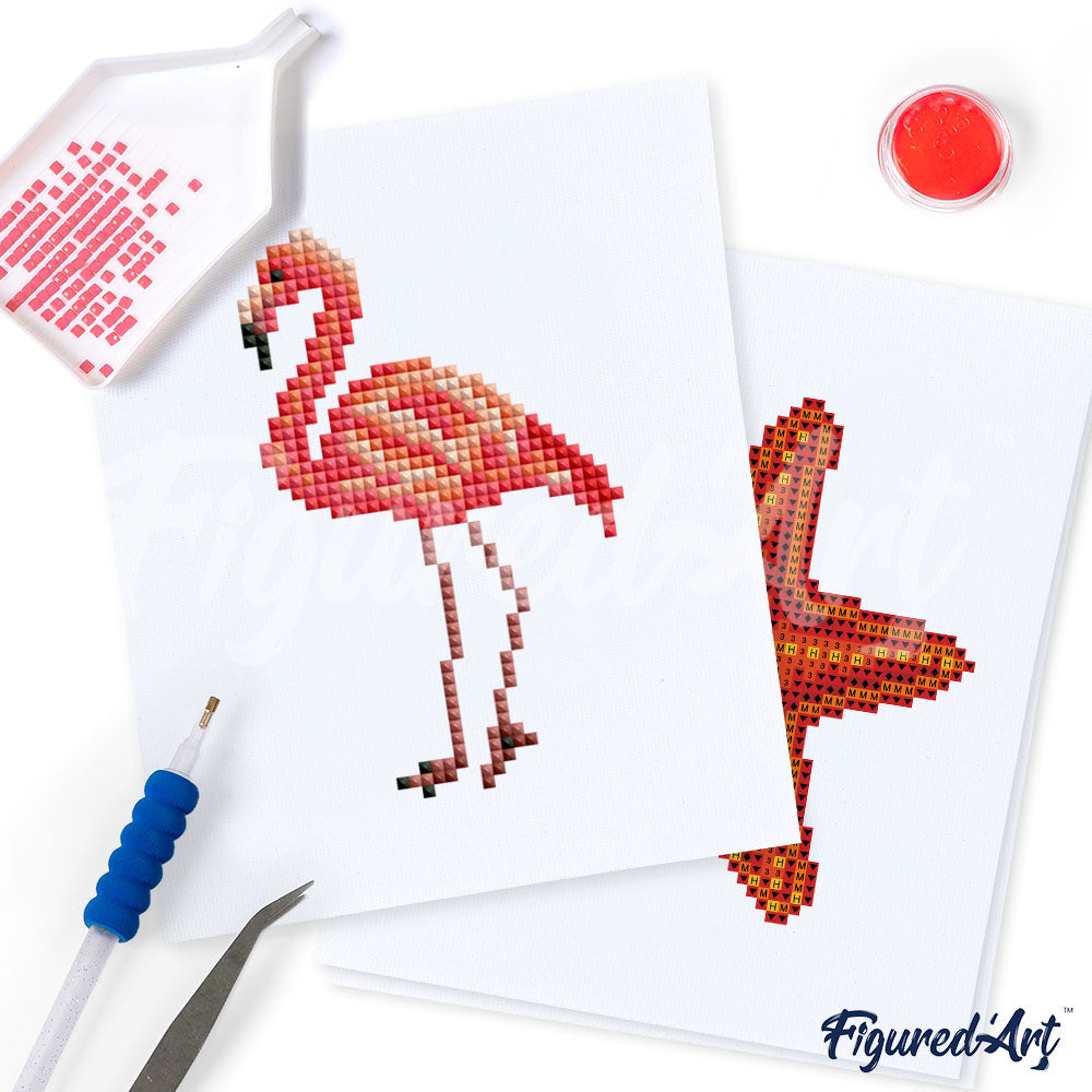 Gem Painting kit - Aquatic animals series