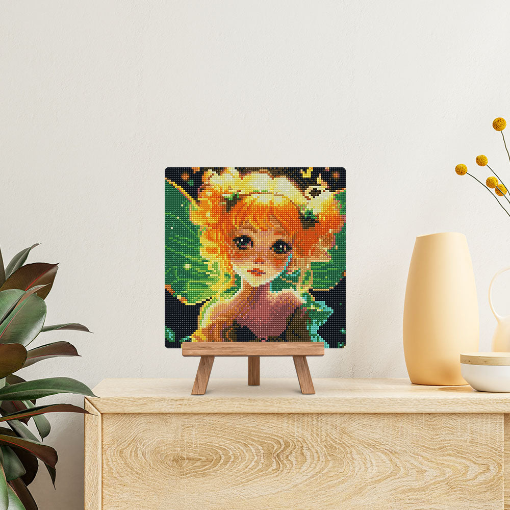 Mini Diamond Painting 10"x10" rolled - Pretty Little Fairy