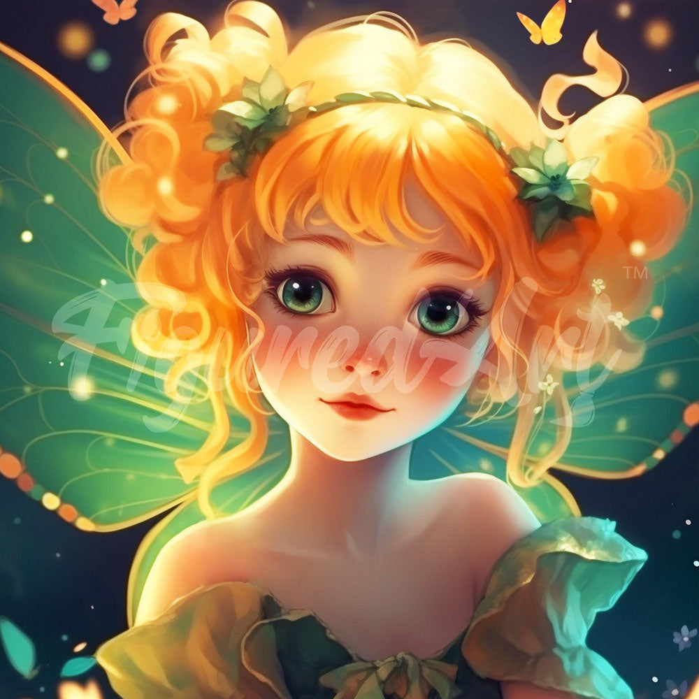 Mini Diamond Painting 10"x10" rolled - Pretty Little Fairy