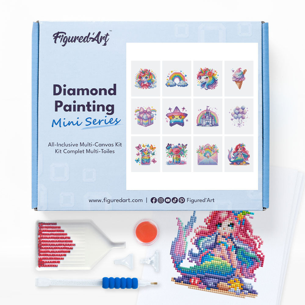 Gem Painting kit - Whimsical Wonders series FiguredArt