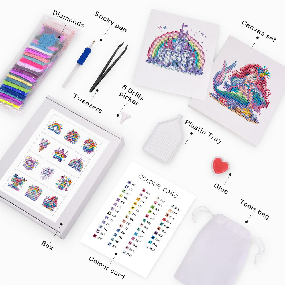 Gem Painting kit - Whimsical Wonders series