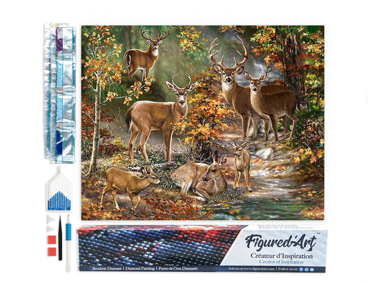 Diamond Painting - Deer Family