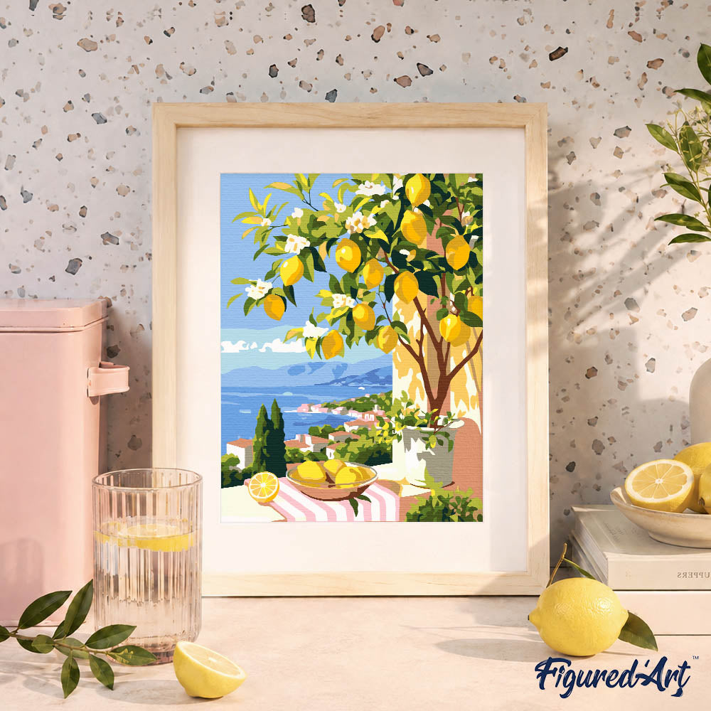 Paint by Numbers Gift Box - Summer Lemon