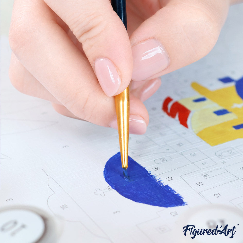 Paint by Numbers Gift Box - Santorini Escape