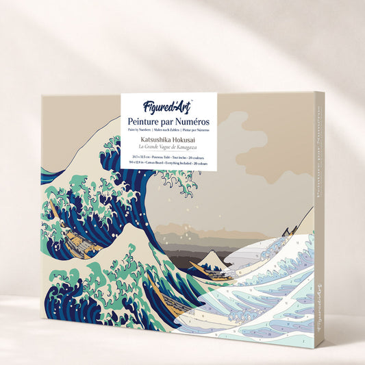 Paint by Numbers Gift Box - The Great Wave off Kanagawa
Katsushika Hokusai FiguredArt