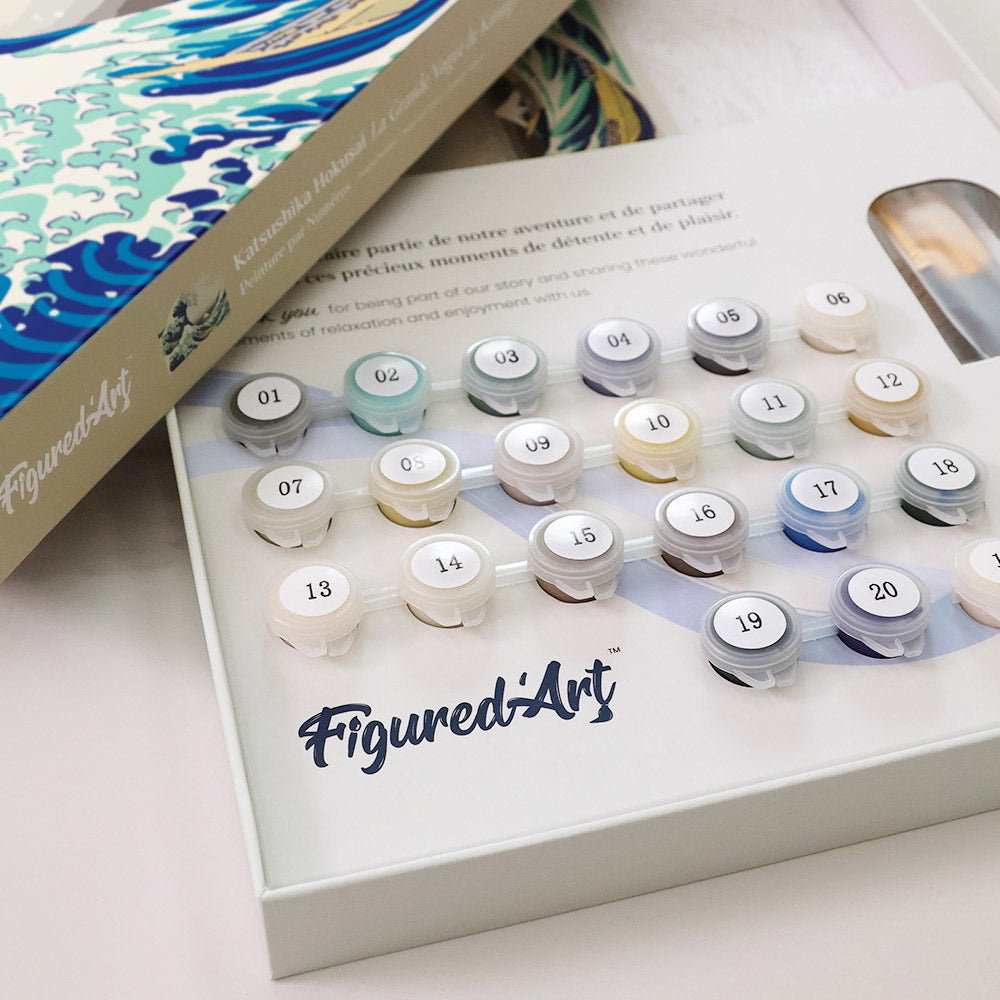 Paint by Numbers Gift Box - The Great Wave off Kanagawa
Katsushika Hokusai
