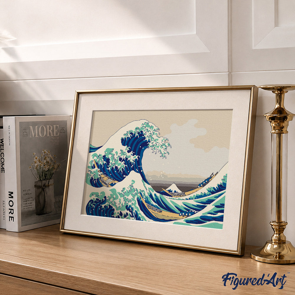 Paint by Numbers Gift Box - The Great Wave off Kanagawa
Katsushika Hokusai