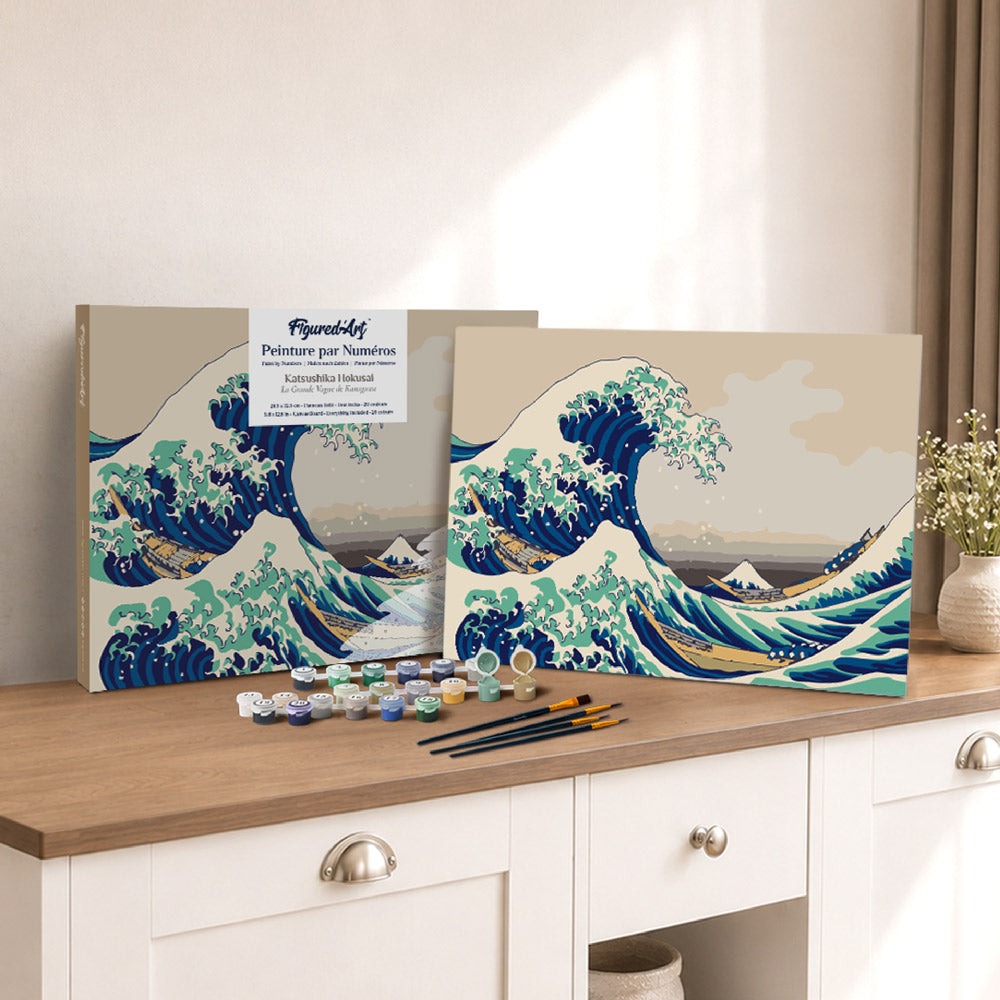 Paint by Numbers Gift Box - The Great Wave off Kanagawa
Katsushika Hokusai