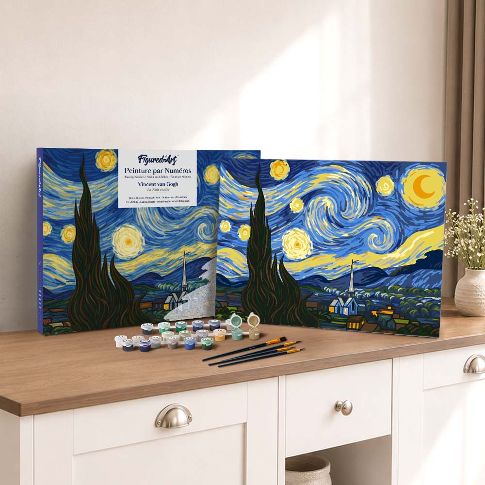Paint by Numbers Gift Box - The Starry Night
Vincent van Gogh