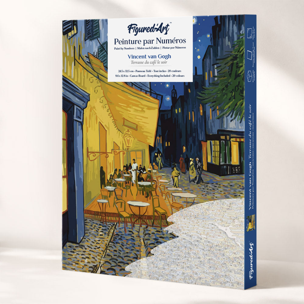 Paint by Numbers Gift Box - Café Terrace at Night
Vincent van Gogh FiguredArt
