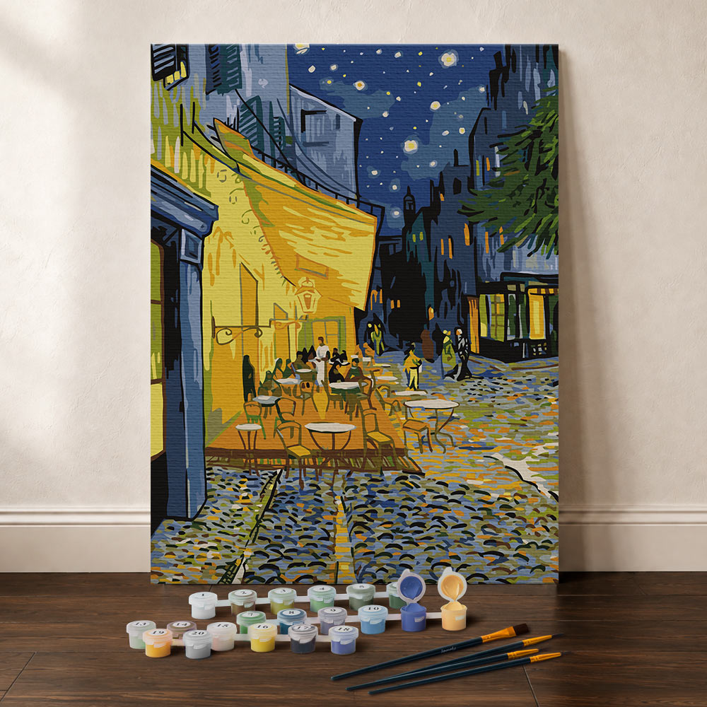 Paint by Numbers Gift Box - Café Terrace at Night
Vincent van Gogh