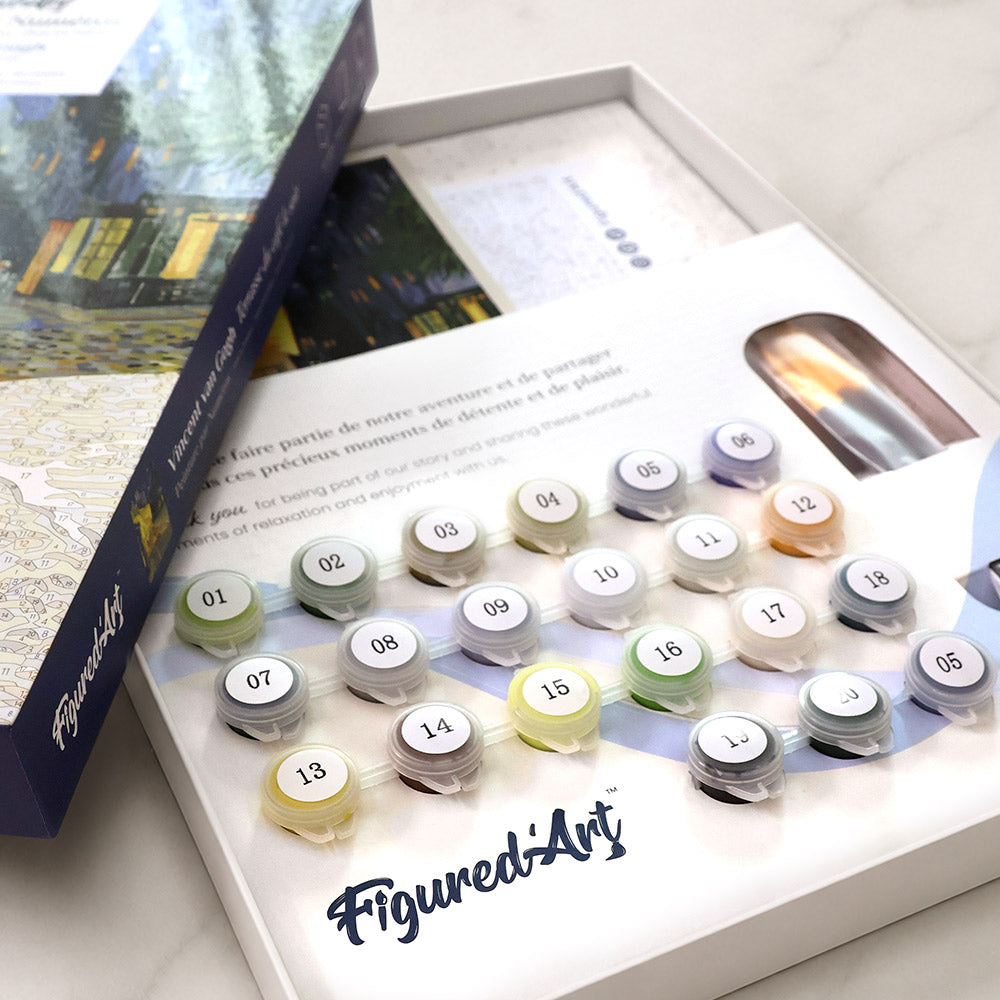 Paint by Numbers Gift Box - Café Terrace at Night
Vincent van Gogh