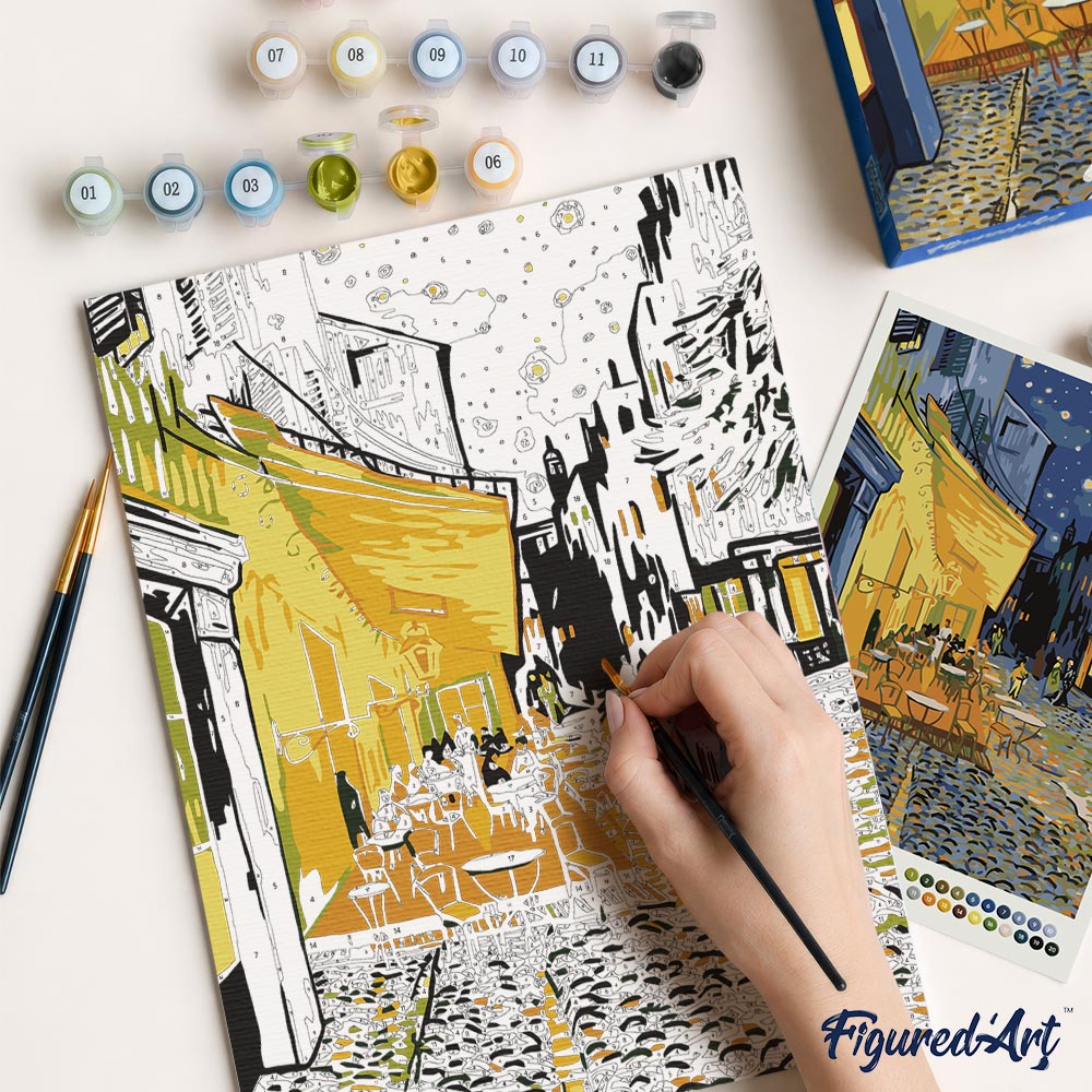 Paint by Numbers Gift Box - Café Terrace at Night
Vincent van Gogh