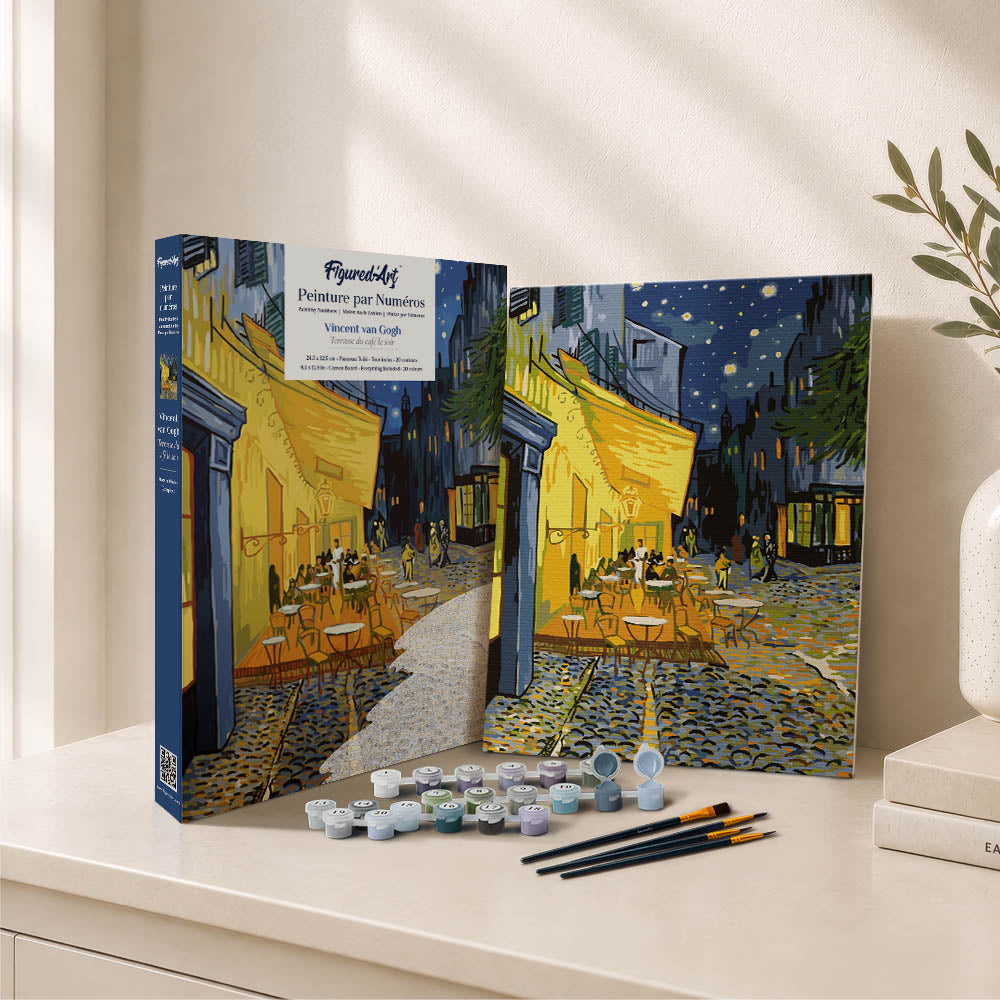 Paint by Numbers Gift Box - Café Terrace at Night
Vincent van Gogh