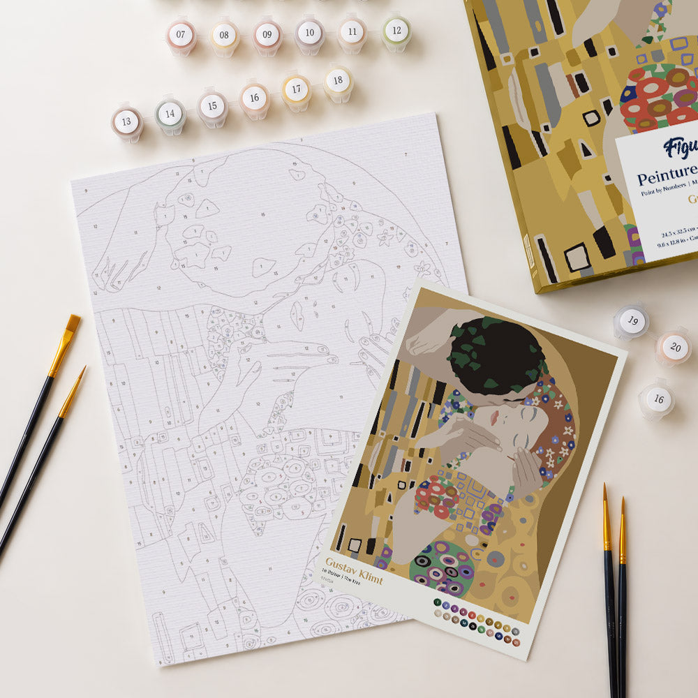 Paint by Numbers Gift Box - The Kiss
Gustav Klimt