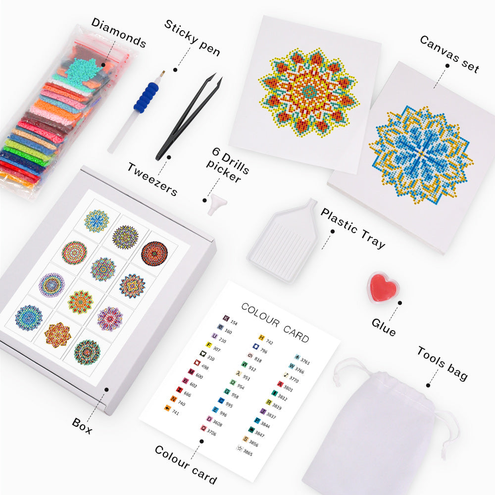 Gem Painting kit - Mandala Art