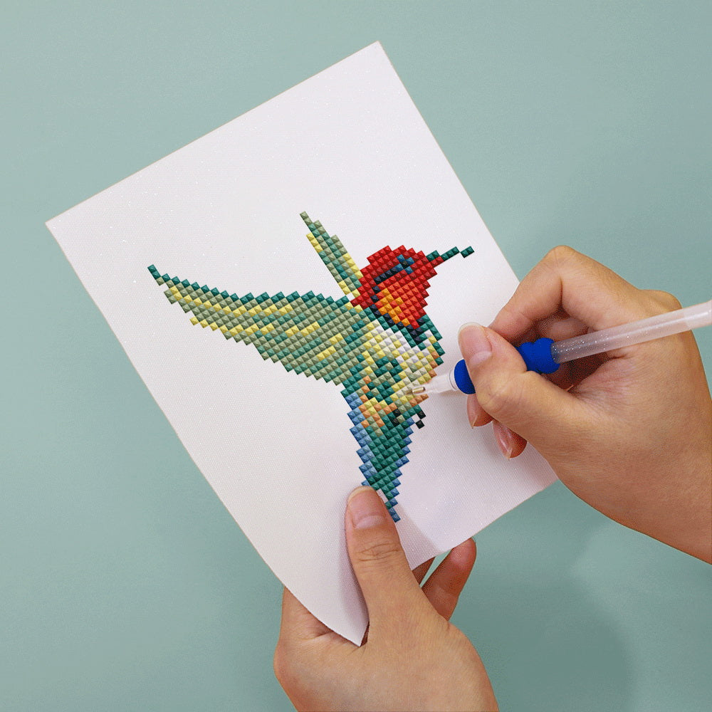 Gem Painting kit - Colorful Birds Paradise