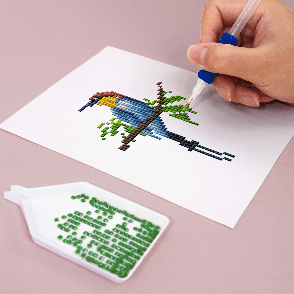 Gem Painting kit - Colorful Birds Paradise