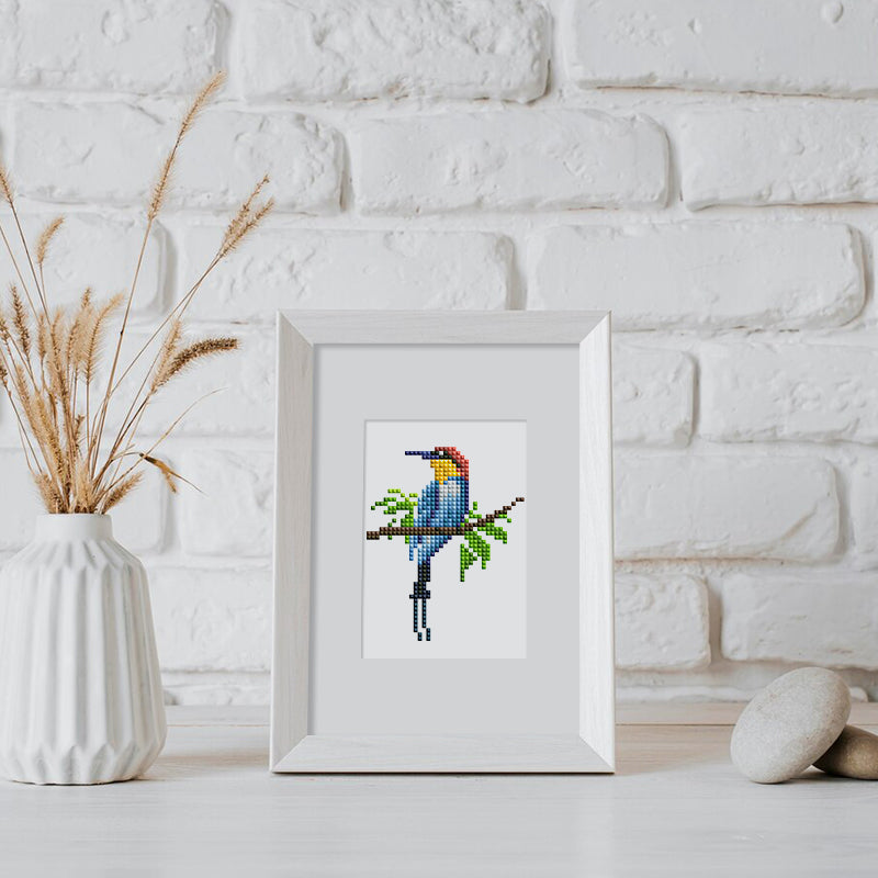 Gem Painting kit - Colorful Birds Paradise