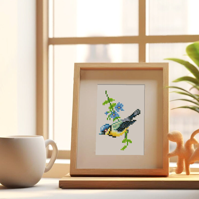 Gem Painting kit - Colorful Birds Paradise