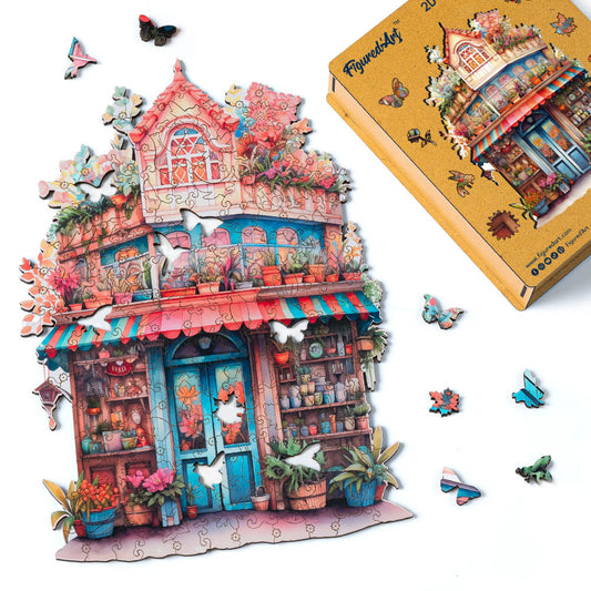 Wooden Puzzle - Whimsical Florist