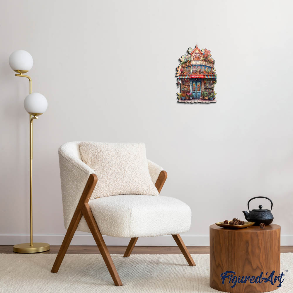 Wooden Puzzle - Whimsical Florist
