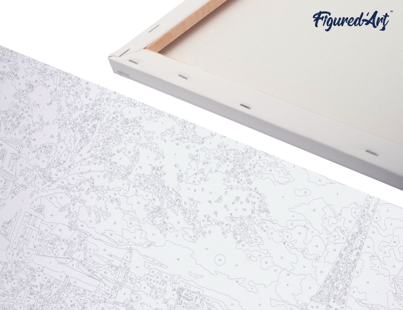 Paint by Numbers Framed - Classic Christmas Fireplace