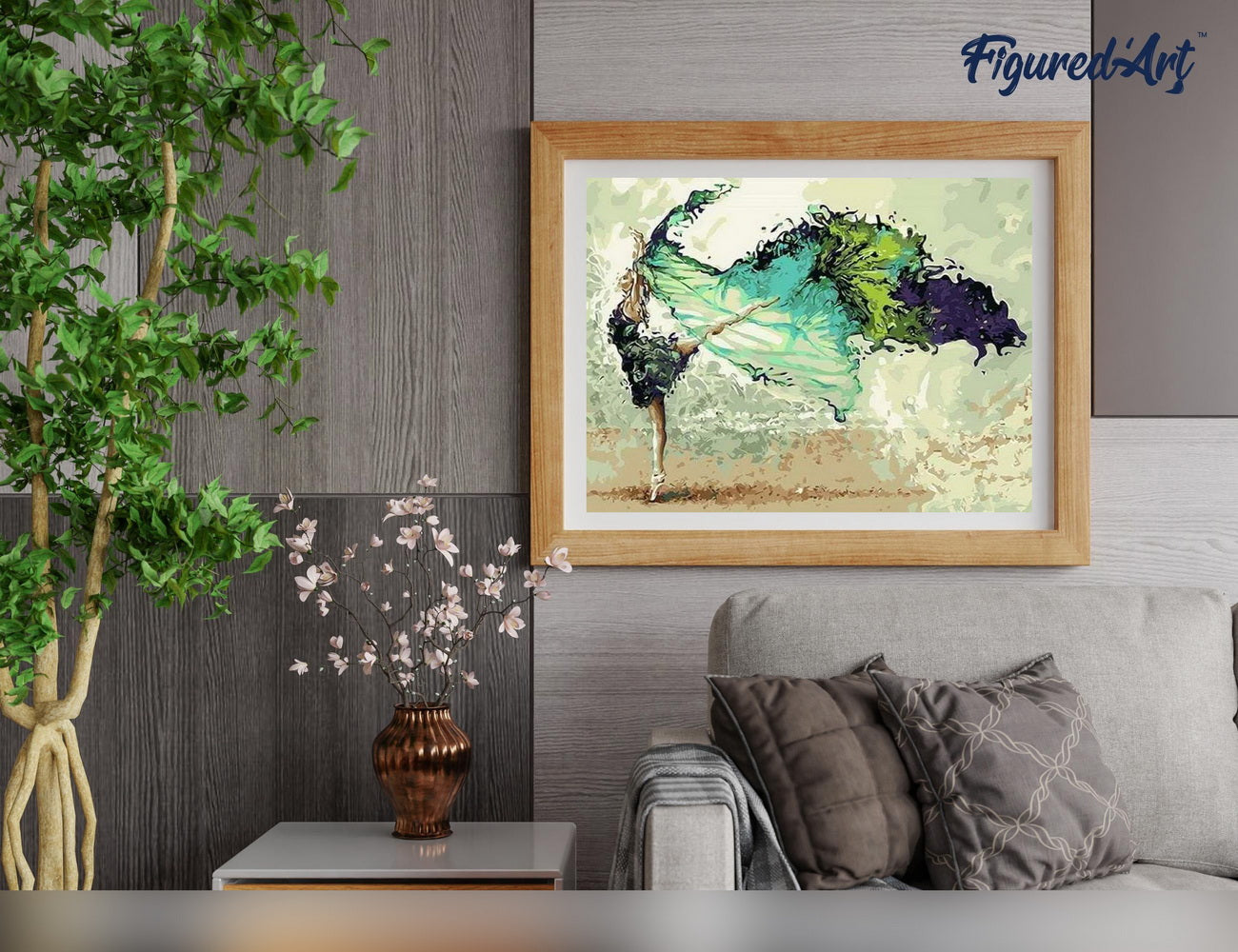 Paint by Numbers Framed - Modern Dancers