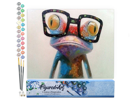 Paint by Numbers rolled - Frog and Eyewear