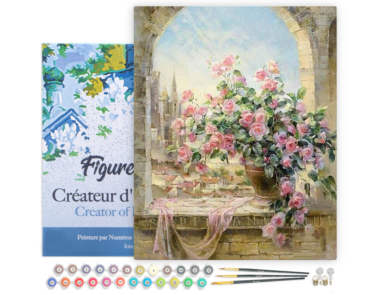 Paint by Numbers Framed - Pretty Bouquet