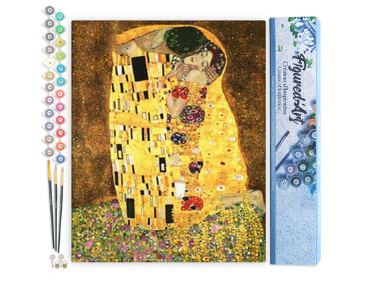 Paint by Numbers rolled - The Kiss