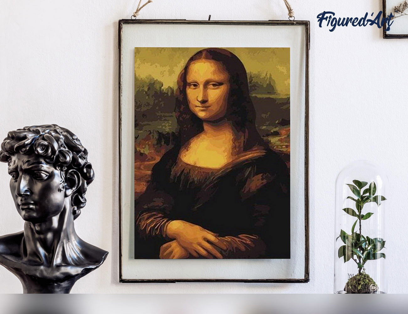 Paint by Numbers rolled - Da Vinci Mona Lisa La Joconde