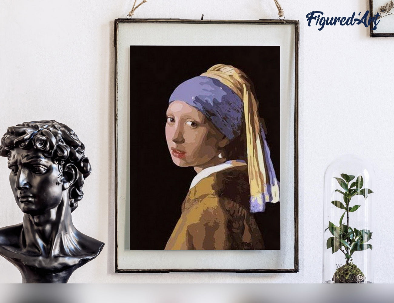Paint by Numbers rolled - Vermeer Girl with the Pearl