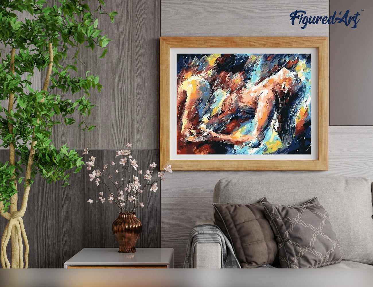Paint by Numbers Framed - Sexual desire