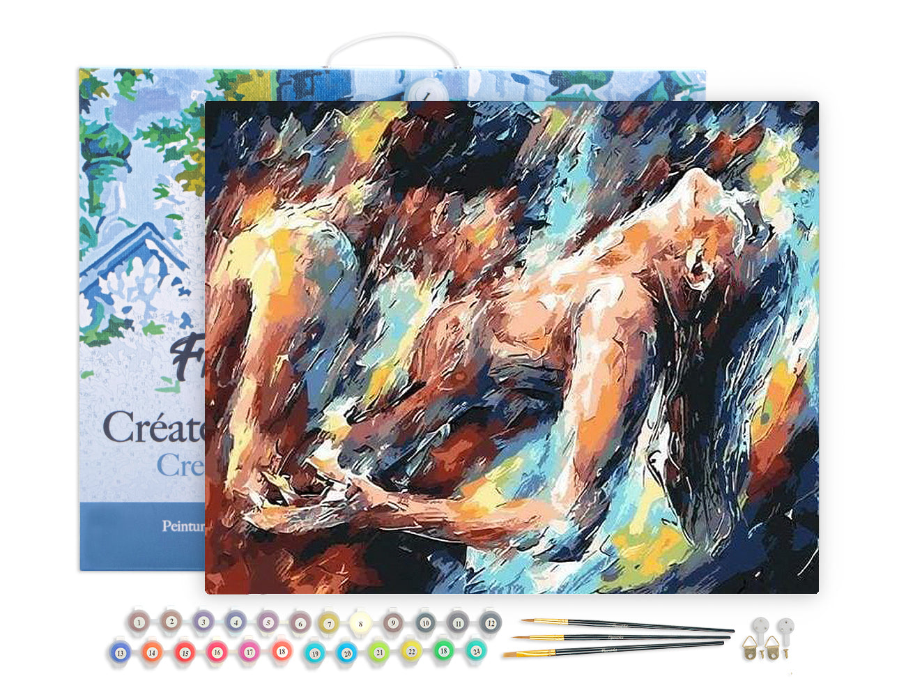 Paint by Numbers Framed - Sexual desire