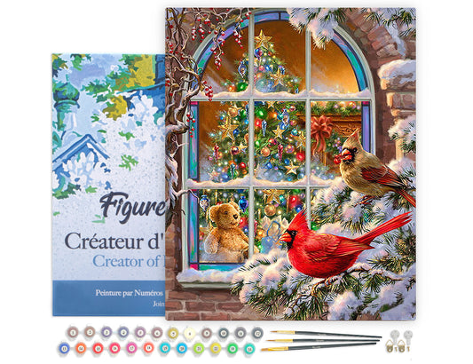Paint by Numbers Framed - Christmas Window