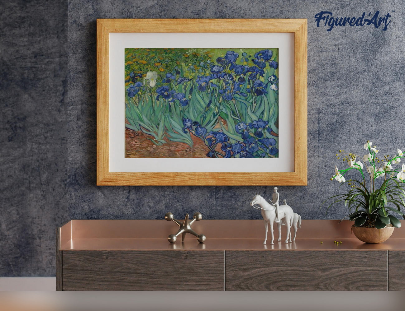 Paint by Numbers Framed - Van Gogh Iris