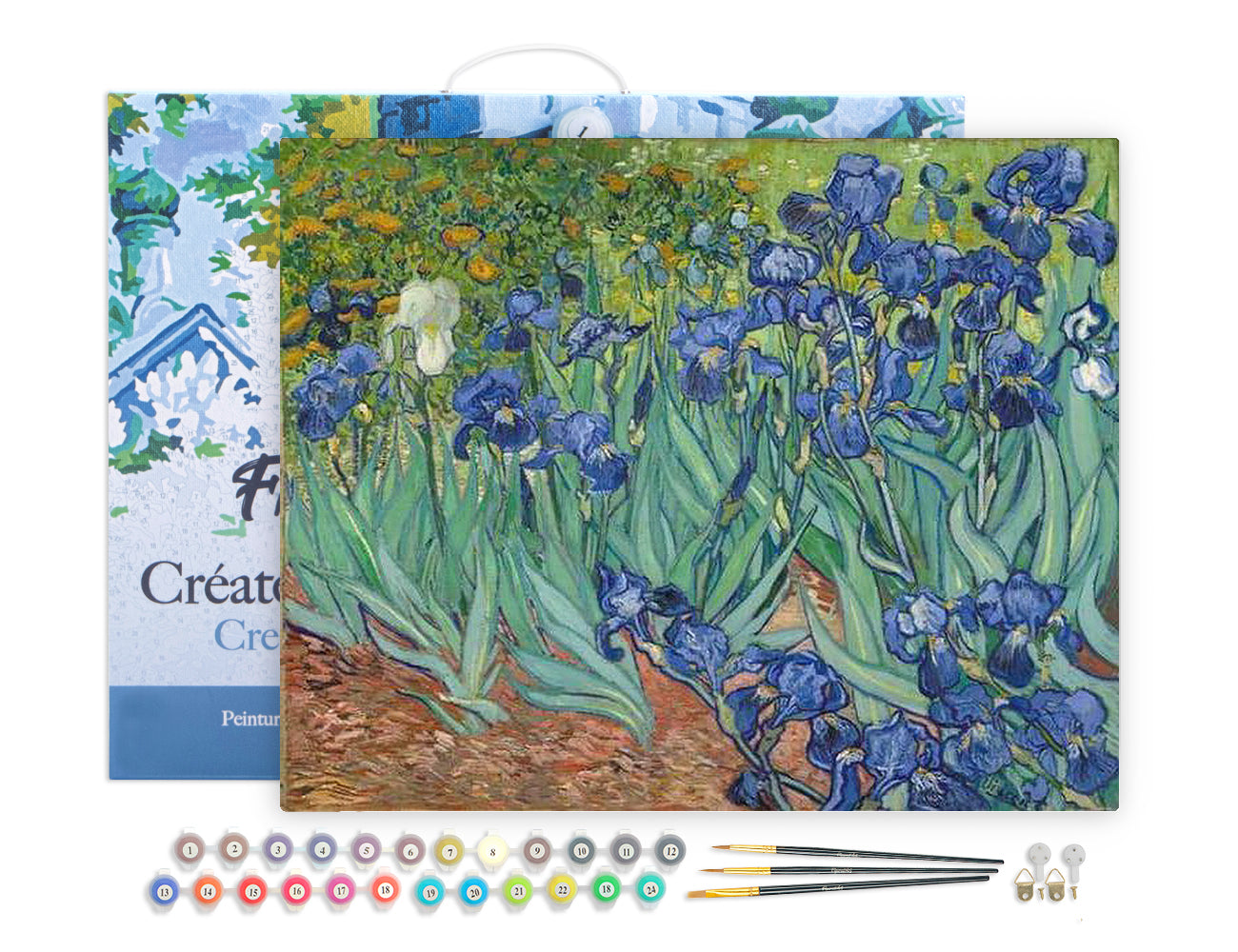 Paint by Numbers Framed - Van Gogh Iris