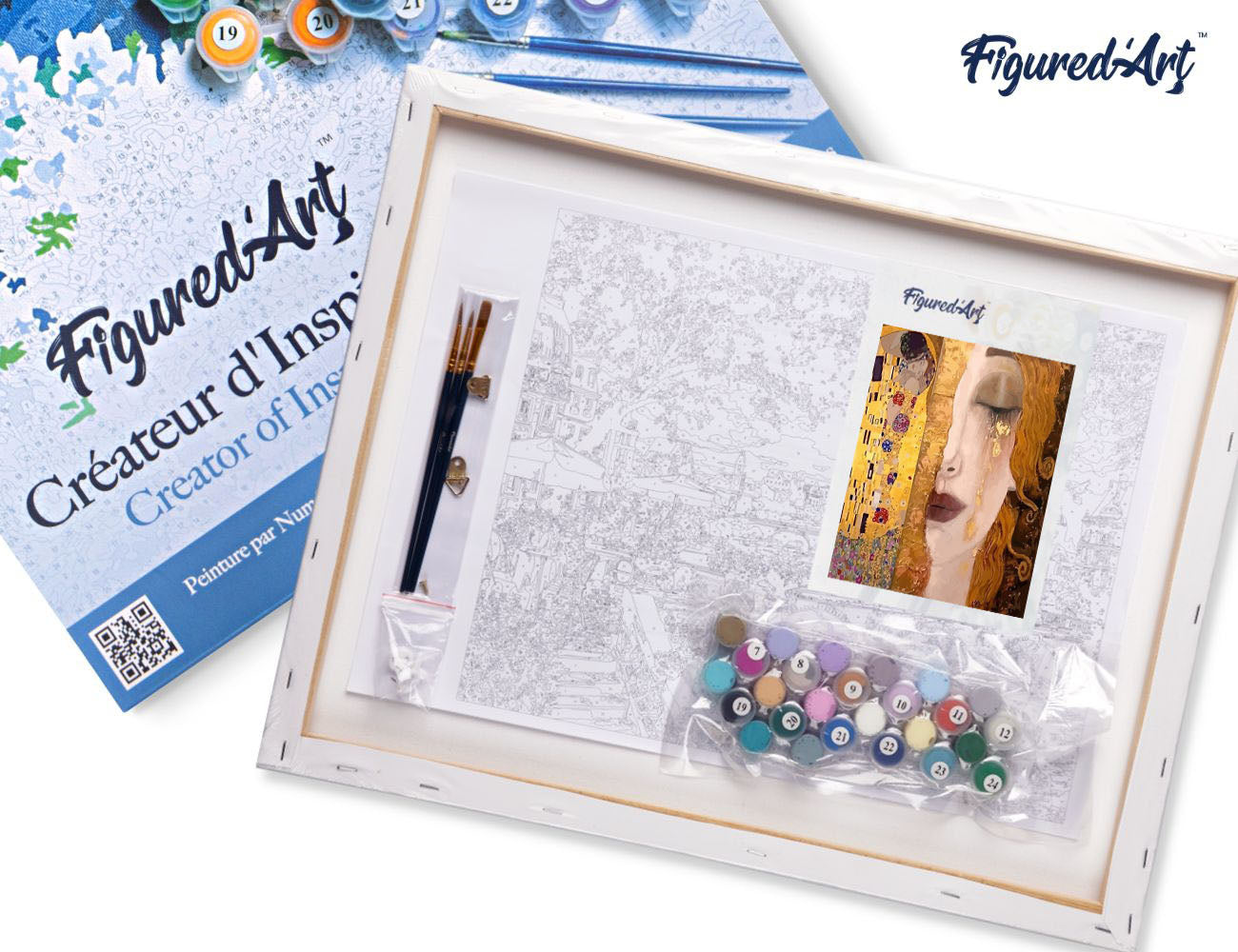 Paint by Numbers Framed - Gustav Klimt