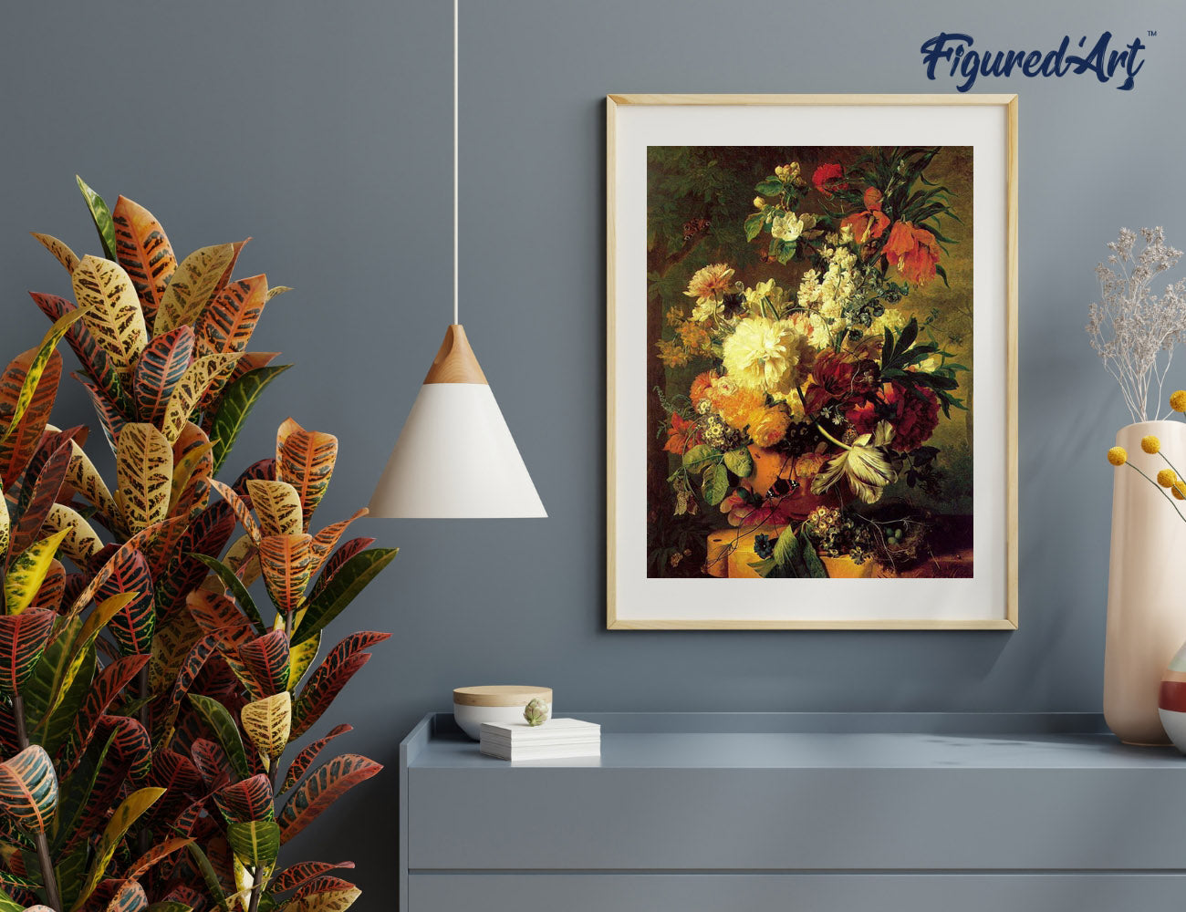 Paint by Numbers rolled - Flowers from France