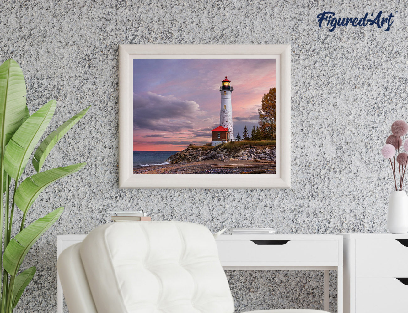 Paint by Numbers rolled - Sea Lighthouse